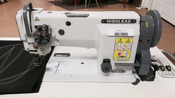 HIGHLEAD GC20618-2 Double Needle Walking Foot Upholstery Sewing Machine