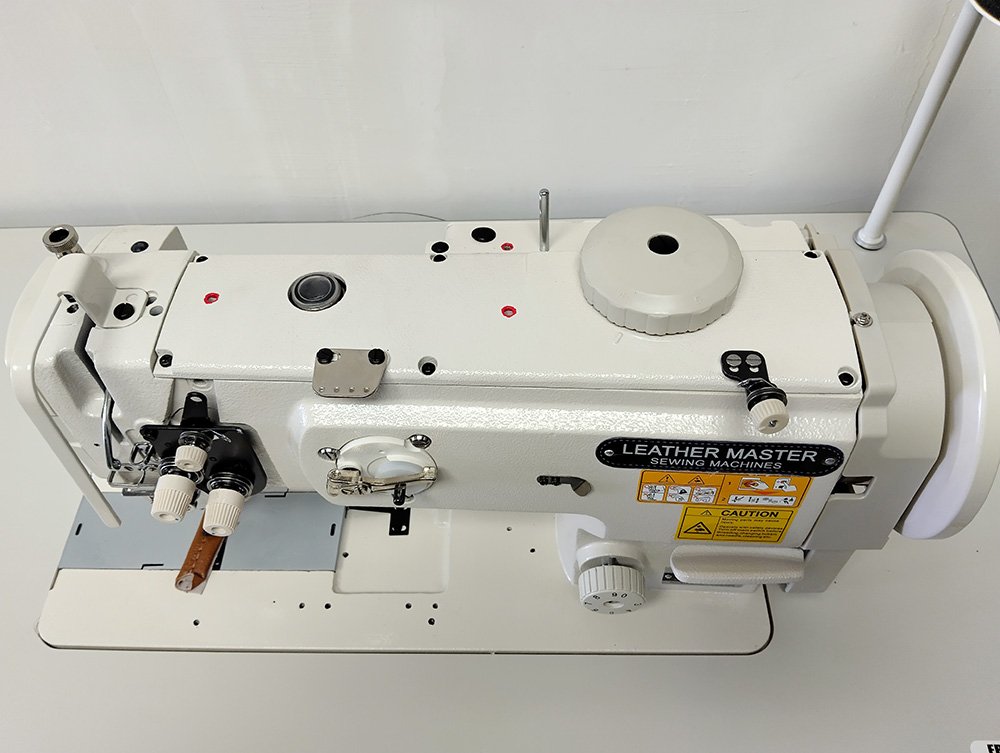 LEATHERMASTER KS-1508 Walking Foot Leather Sewing Machine with Top Load Bobbin