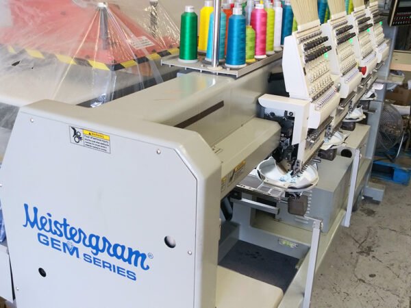 MEISTERGRAM GEM-1504HS Four Head Embroidery Machine