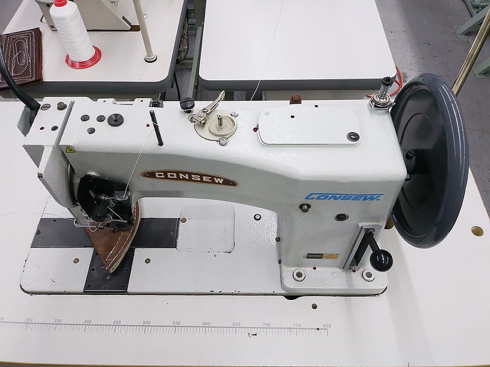 CONSEW 744R-10 Heavy Duty Walking Foot Sewing Machine