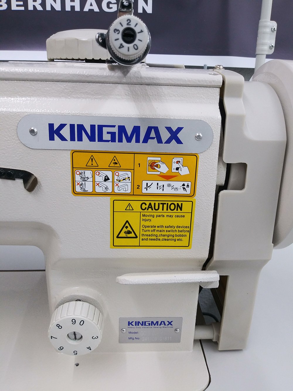 KINGMAX GC-1510L-18 Long Arm Walking Foot Sewing Machine