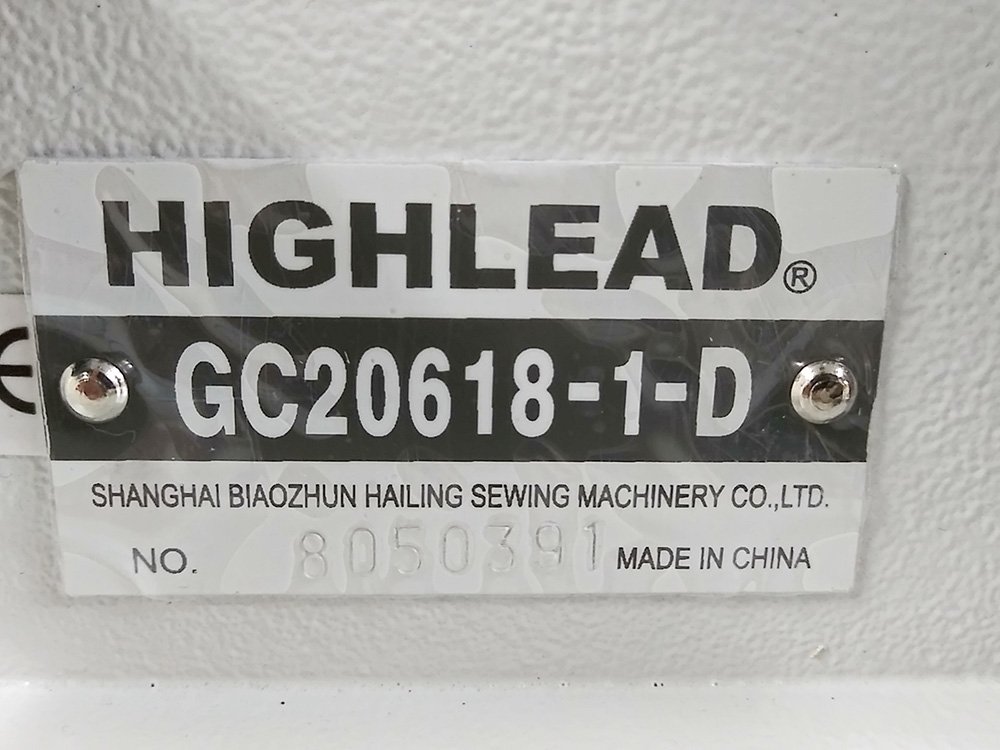 HIGHLEAD GC20618-1-D Automatic Walking Foot Sewing Machine